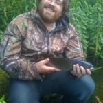 A very happy angler !