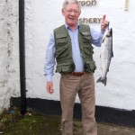 Frank Doherty With His Fish From The Upper Mill Pool On A Size 12 Stoat’s Tail This Morning.
