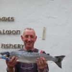Joe Hall With His Fish From Corry On Monday.