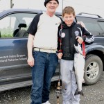 Nathan Hurley and his Grandad Joe