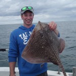 Neil Driver Bray Outcasts with his fine Thornback Ray.