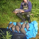 Neil Payne with a lovely catch of bream