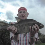 Philip with nice Hybrid from his catch.