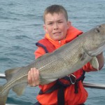 Sean Maxwell with a 5kg Cod 2012