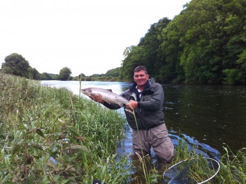 A lovely 8lb fish for Tim Harty