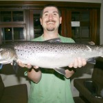 Gavin O'Shea (Cork) 7.8lb Sea Trout. What a whopper !