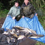 J.P and Nick with a cracking catch of Bream and Tench