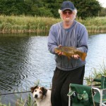 John Coles and his old faithful dog