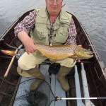 John Fish 10lbs brown trout Lough Inagh August 2012