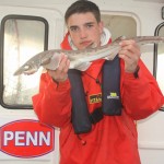 Colm Crothers with his first Black-Mouth Dogfish.