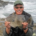 Bill Ryan with a Triggerfish of 3 lbs.