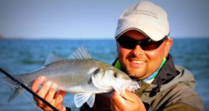 A tanned Markus Muller with Bass
