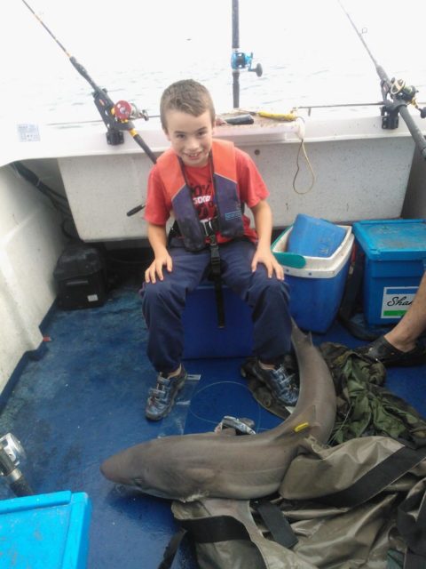 Niall Gallagher with 38lb Tope