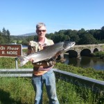 Pat Kennedy with his 17.5lb Salmon from River Nore