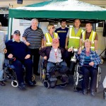 Reels on wheels: The winning Clontarf team with the Irish Wheelchair Association Perpetual Cup at the annual fishing outing at the 12th Lock in Lucan, Co Dublin.Photograph: Liam Kane