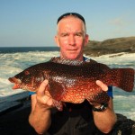 Ronald Surgenor with a Specimen Ballan Wrasse of 5.1 lbs.