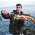 Steven Neely with the proof of the fishing