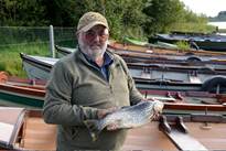 Niall Carpenter with his 4 ½ pounds trout