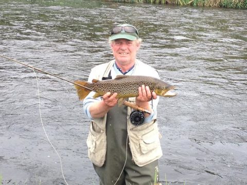 A Lovely 5.5lb Wild Brown Trout for Pat