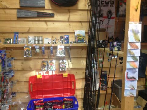 Inniscarra Tackle shop is well stocked with Rod Hire, Dead Baits and Soft Plastics