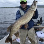 Jack Gorny with 107 cm pike