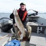 Paul Burke with a well conditioned pike