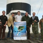 Thomas Stafford Secretary of Hook Tourism, David Neville Chairperson of Hook Tourism, Alan Ryan Hook Tourism, John Flynn IFI, Minister Paul Kehoe TD, Walter Foley Hook Tourism.