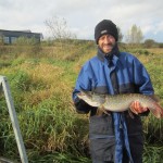 Oliver with pike