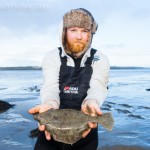 John Regan with a nice winter flounder