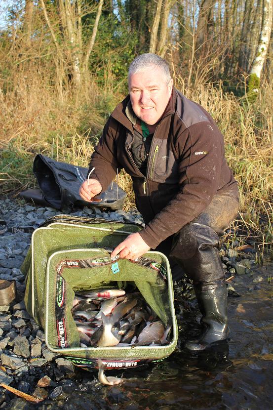 Rory O'Neill with a Nice Mixed Bag Off Lough Muckno
