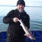 The target fish for Brian, Spurdog, small but still a Spur!