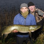 Another fine pike on the 1st of January in the midlands