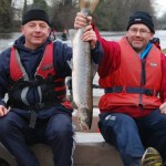 Fermoy Rowing Club – 14lb Salmon hitches a ride with Fermoy Rowing Club 2