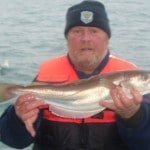 Cork city with his 3.18 lbs whiting.