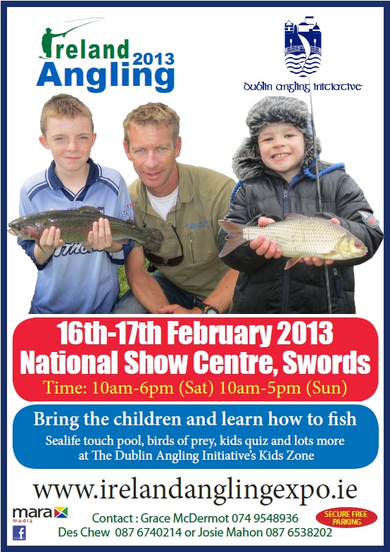 The Dublin Angling Initiative will be creating a unique interactive family area at the Angling Show in Swords.