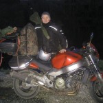 Alan Burkie Burke the biker piker !