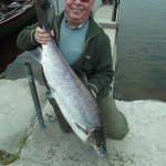 "Catch of the Week" –  Michael O'Sullivan of Waterville with his 20lb Salmon