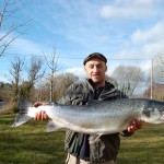 Marty O' Hara 17.5lb Salmon on the Drowes