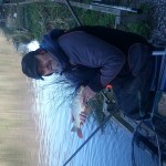 Oaklands Lake – Damion Maddock winner of the open match at oaklands 24th Feb 2013