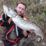 Sidney Kennedy with 16.5lb Pike on Inniscarra