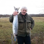 Brian Smith With His Fish On 1st March.