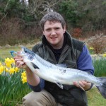 Rory Morrin With His Fish On 3rd March.