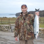 Seanie Carty With His Fish On 3rd March.