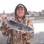 Eoin Trill First Galway Salmon 2013