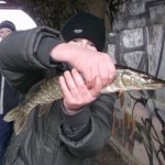 Kevin Coogan with his pike