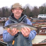 Lough Sheelin – Ned Clinton, Crover with his 3.08 lbs trout caught on a Minkie on Monday March 18th.