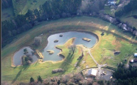 A bird's eye view of beautiful Tinnahinch in Enniskerry, Co. Wicklow