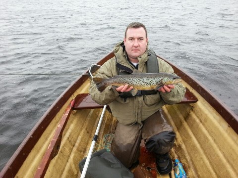 Colm Lynch from Navan With a Nice Sheelin Trout