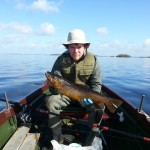 Aidan Murray with a beautiful 5lb 12.5oz trout