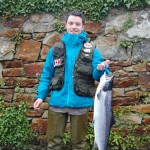 Swiss Angler Paddy Zahnd With His 12lbs Fish From The Blackwater This Morning.